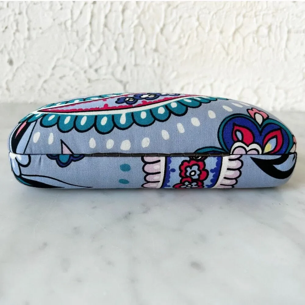 Vera Bradley Sunglass Eyeglass Hard Shell Case Makani Paisley Pattern